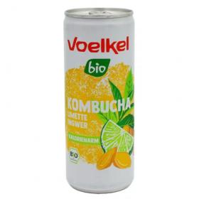 ΑΝΘΡΑΚΟΥΧΟ ΤΣΑΙ ΚΟΜΠΟΥΧΑ LIME-GINGER ΒΙΟ 250ml (VOELKEL)