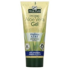 Organic Aloe Vera Gel with Vitamin A,C & E