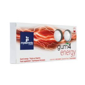 Gum4 Energy Τσίχλα με Καφεΐνη για Αύξηση της Ενέργειας