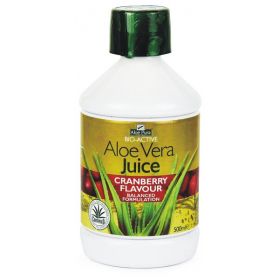 Χυμός ALOE VERA Cranberry Flavour 500ml​ της OPTIMA