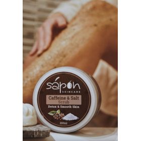 CAFFEINE & SALT BODY SCRUB-SAPON