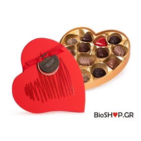 Σοκολατάκια Αγ. Βαλεντίνου Κουτί Καρδιά 185gr (CACHET)