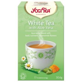 YOGI TEA WHITE ΜΕ ALOE VERA