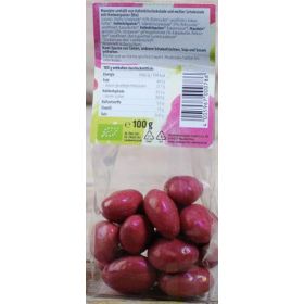 Easter white chocolate raspberry almonds Bio (ROSENGARTEN)