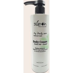 Body cream green tea-orange (SAPON)