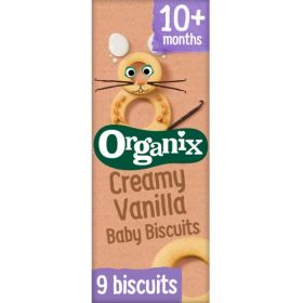 Μπισκότα Δημητριακών Βανίλια +10μηνών bio (ORGANIX)