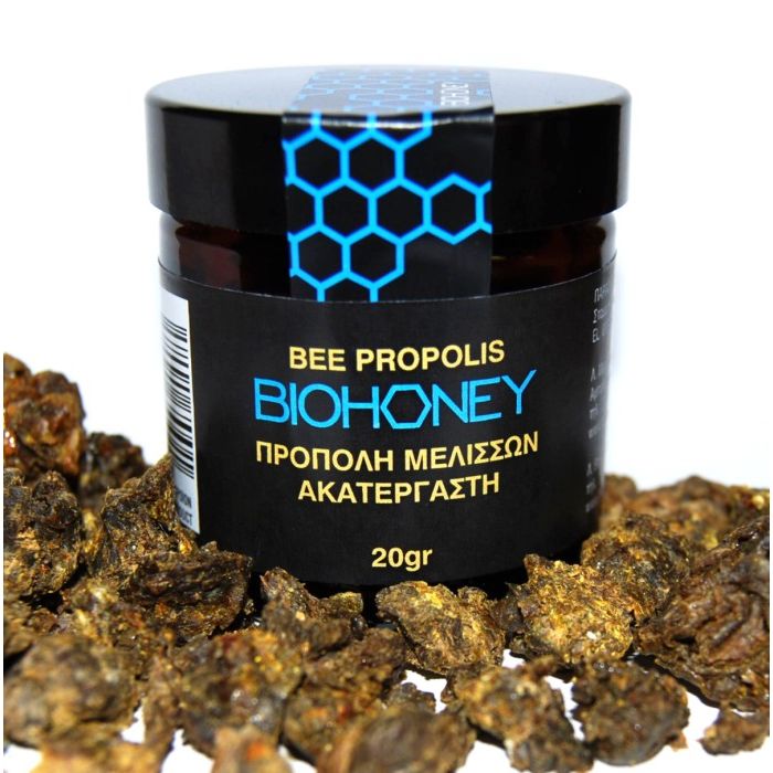 Φυσική πρόπολη μελισσών 20gr (MELISSOKIPOS) τιμή 7.40€ Βιολογικά
